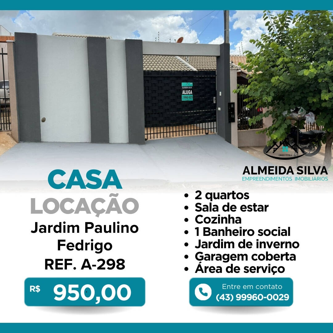 Casa para alugar com 2 quartos, 74m² - Foto 1